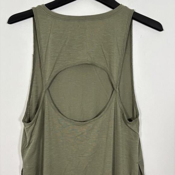 Hollister Swim Cover Up Dress Open Back Small Green Beach Summer Vacation - Picture 7 of 7